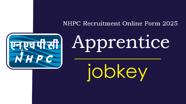 NHPC Apprentice Online Form 2025-jobkey